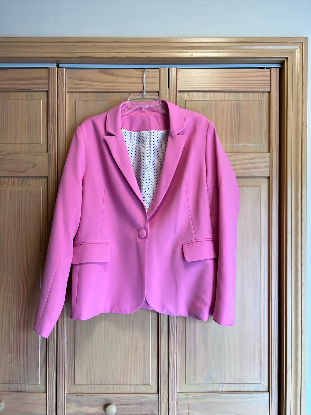 Pink ladies XL blazer